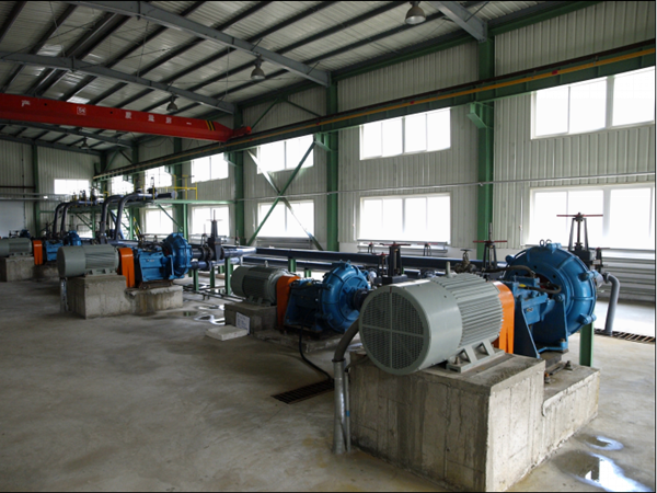 Taillings transfer slurry pump