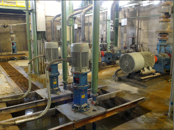 Vertical pump application